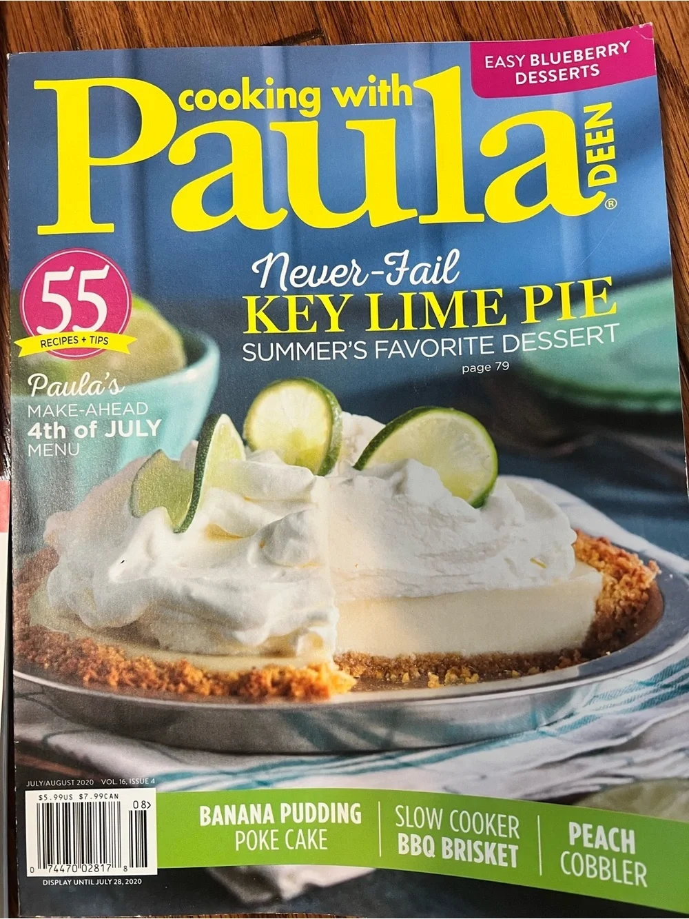 Paula Deen magazine collection lot of 6 recipes